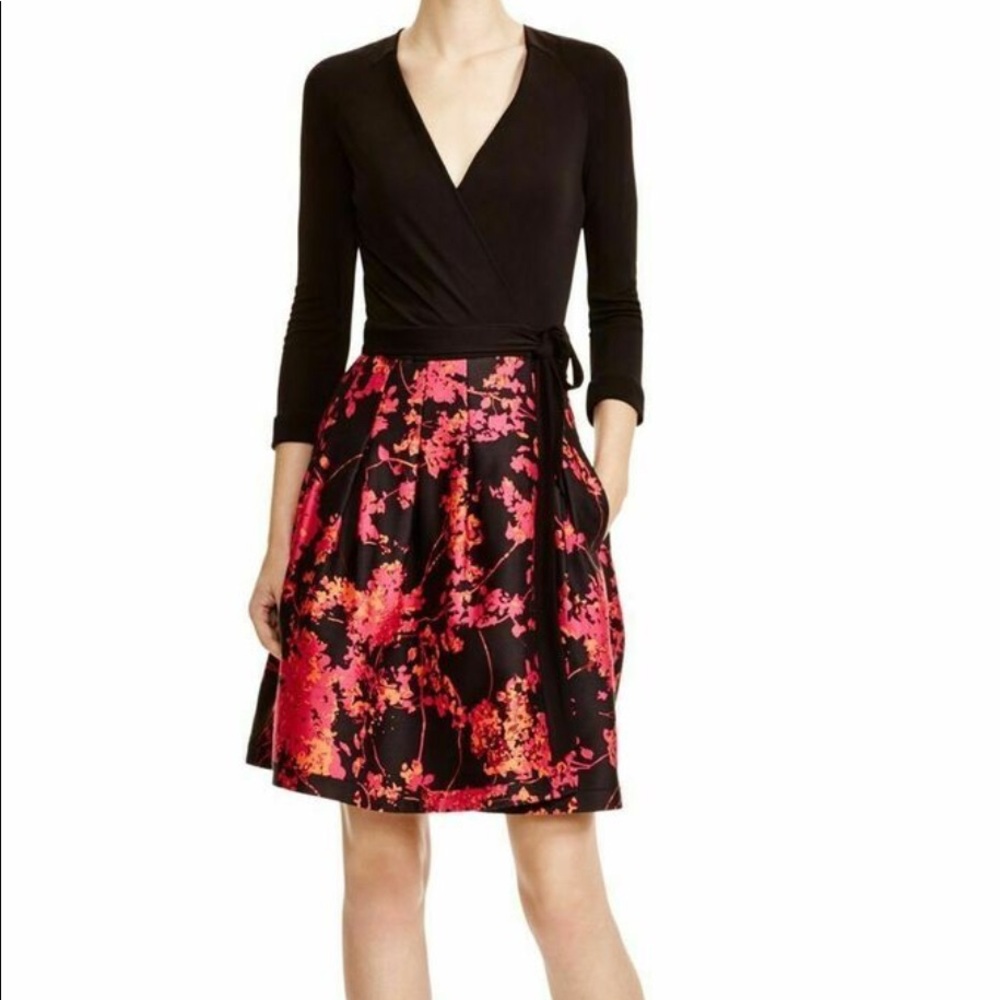 Diane von Furstenberg Jewel Floral Daze Wrap Dress